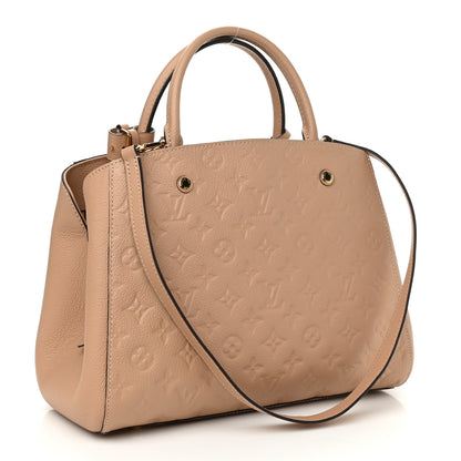 Louis Vuitton Empreinte Montaigne MM Papyrus 3 of 10