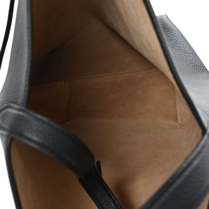 The Row Grained Calfskin Large N/S Park Tote Black Black 5 of 9