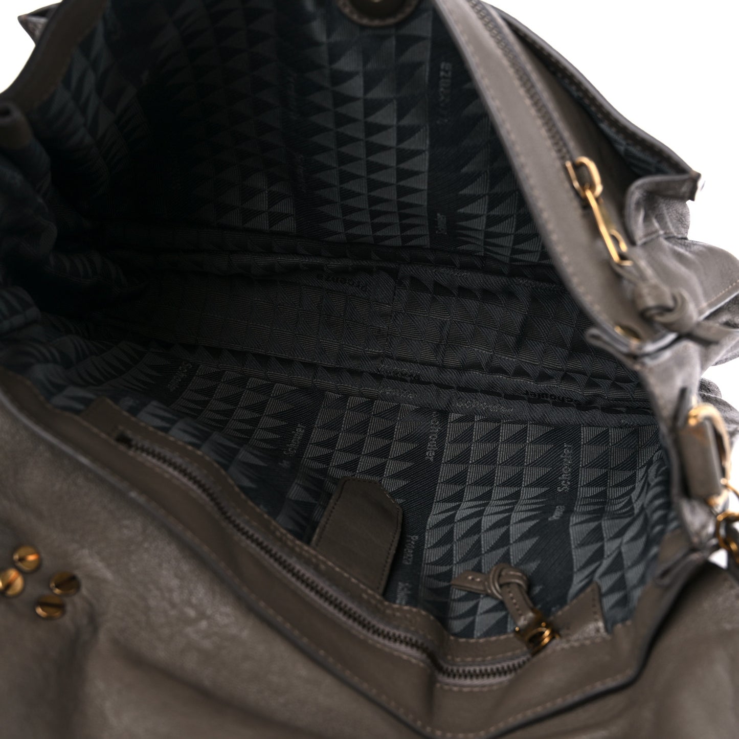 Lambskin Medium PS1 Satchel Smoke