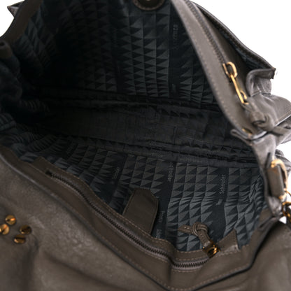 Proenza Schouler Lambskin Medium PS1 Satchel Smoke 5 of 12