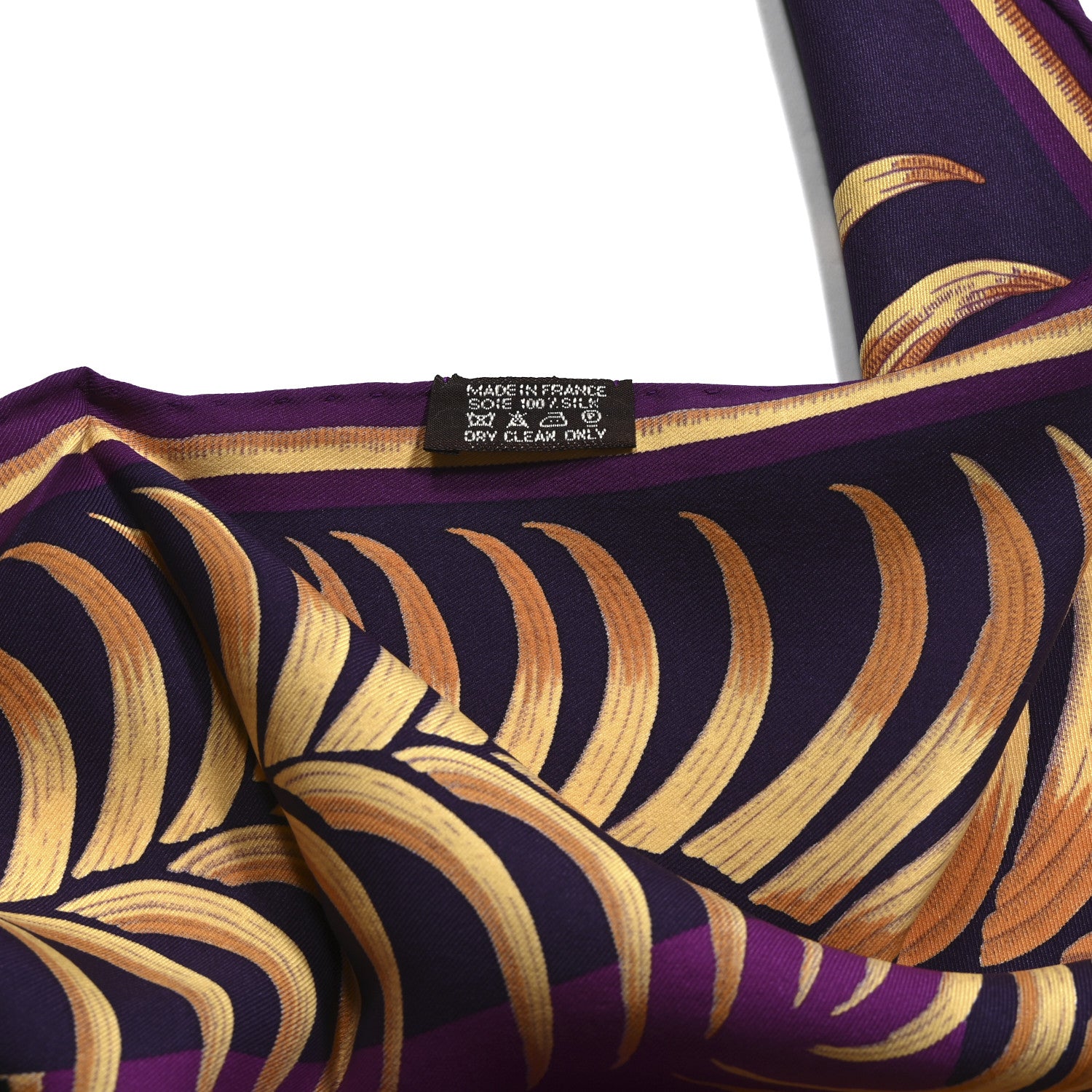Hermes Silk Tigre Royal Giant Triangle Scarf 3 of 4