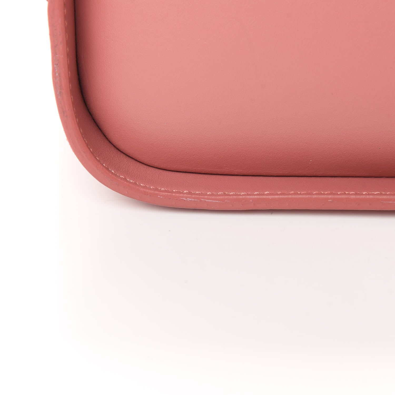 Mansur Gavriel Calfskin Top Handle Rounded Bag Blush 10 of 13