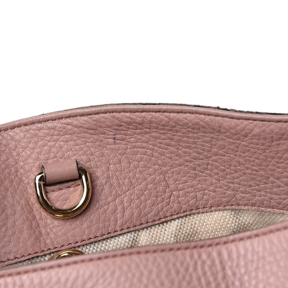 Gucci Pebbled Calfskin Medium Soho Chain Shoulder Bag Dark Cipria 10 of 18