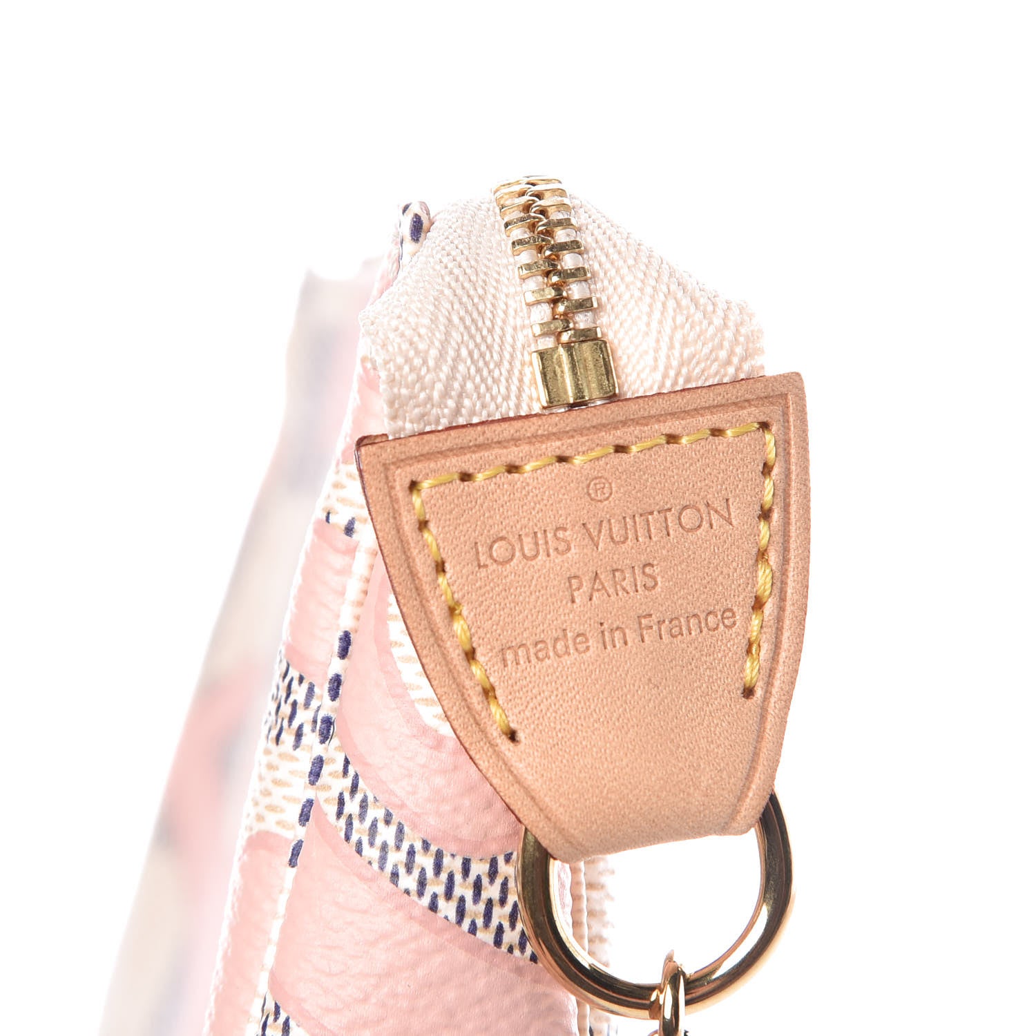 Louis Vuitton Damier Azur Tahitienne Mini Pochette Accessories 6 of 9