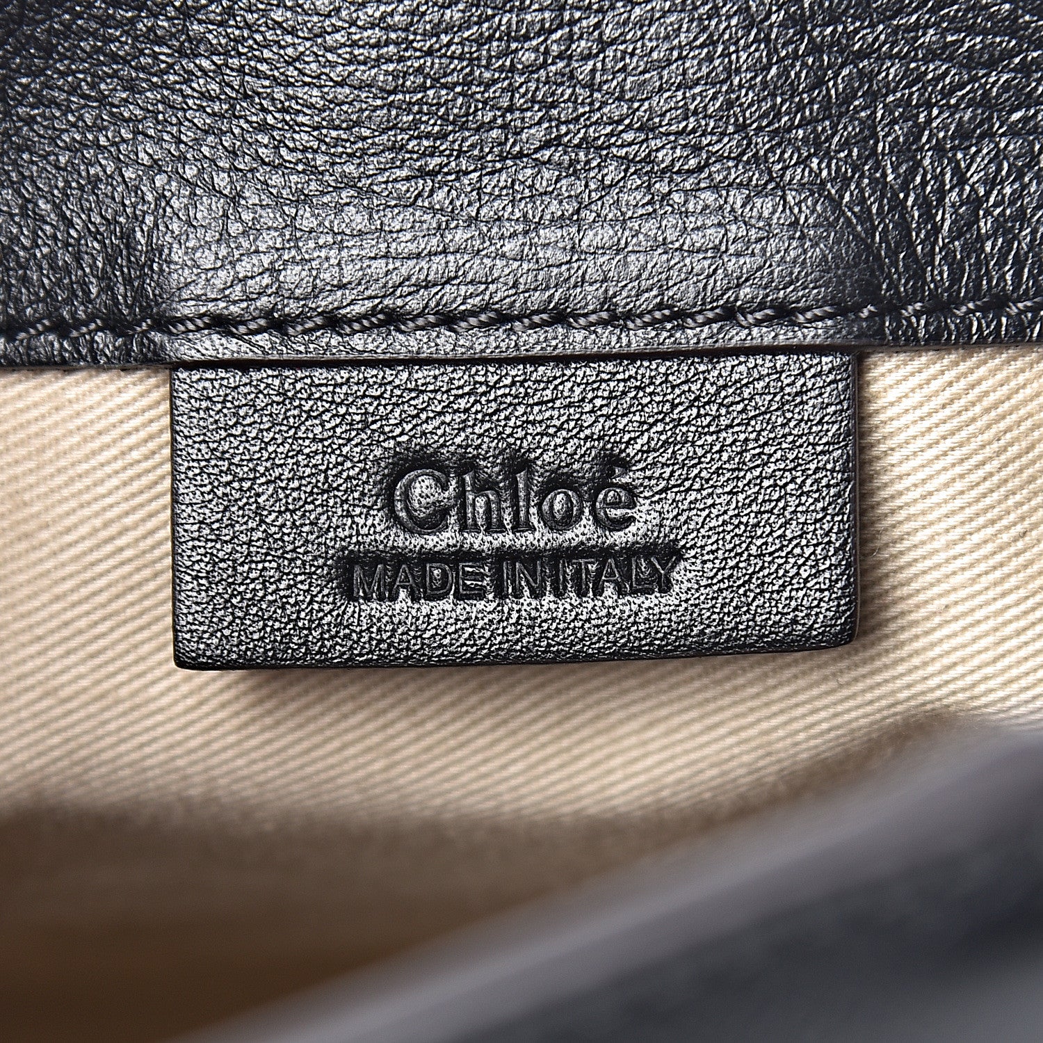 Chloe Suede Calfskin Mini Faye Backpack Black 6 of 10