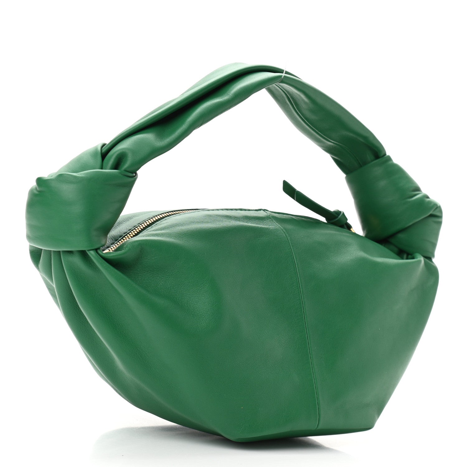 Bottega Veneta Nappa Mini Double Knot Bag Racing Green 3 of 10