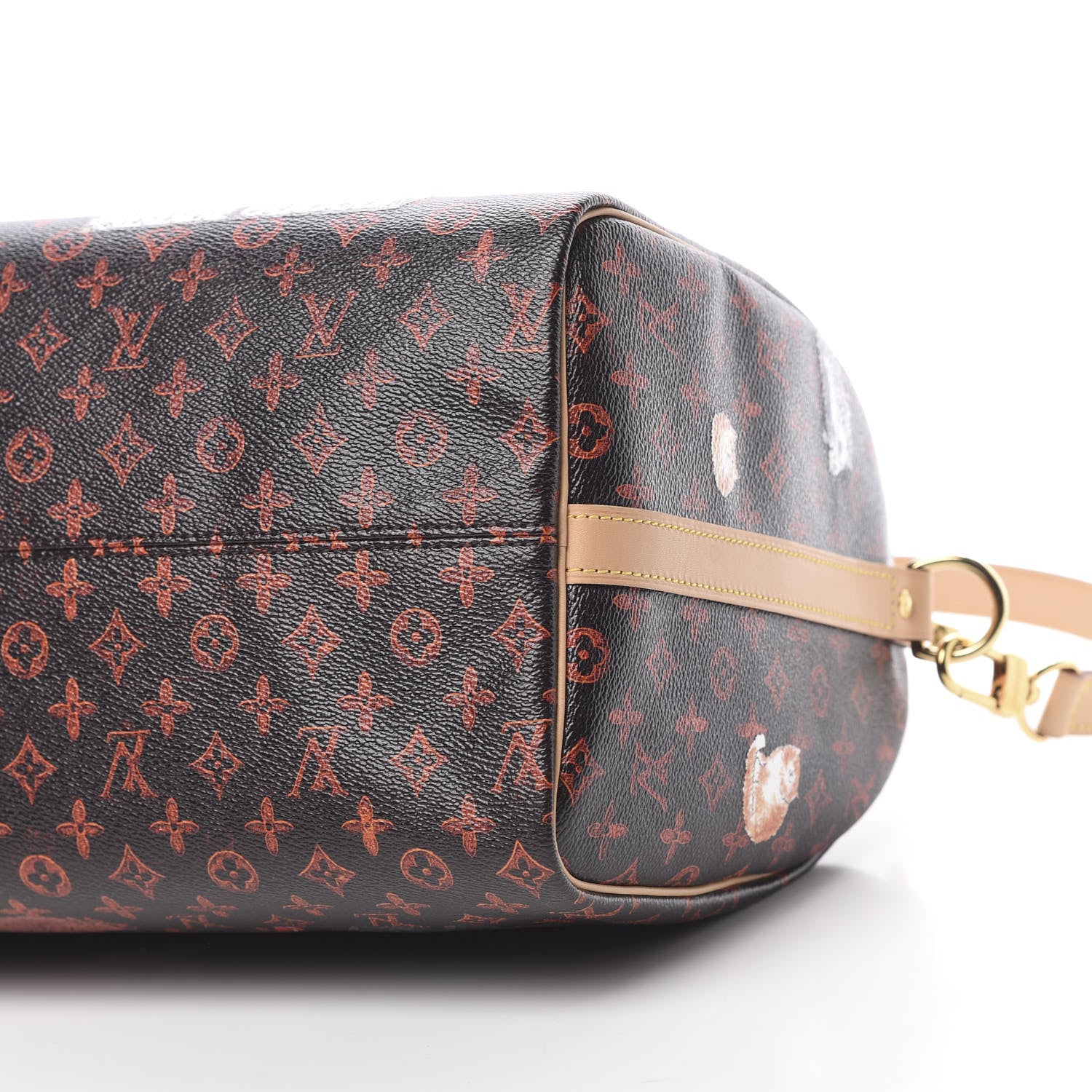 Louis Vuitton Catogram Speedy Bandouliere 30 Marron 11 of 12