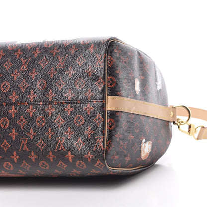 Louis Vuitton Catogram Speedy Bandouliere 30 Marron 11 of 12