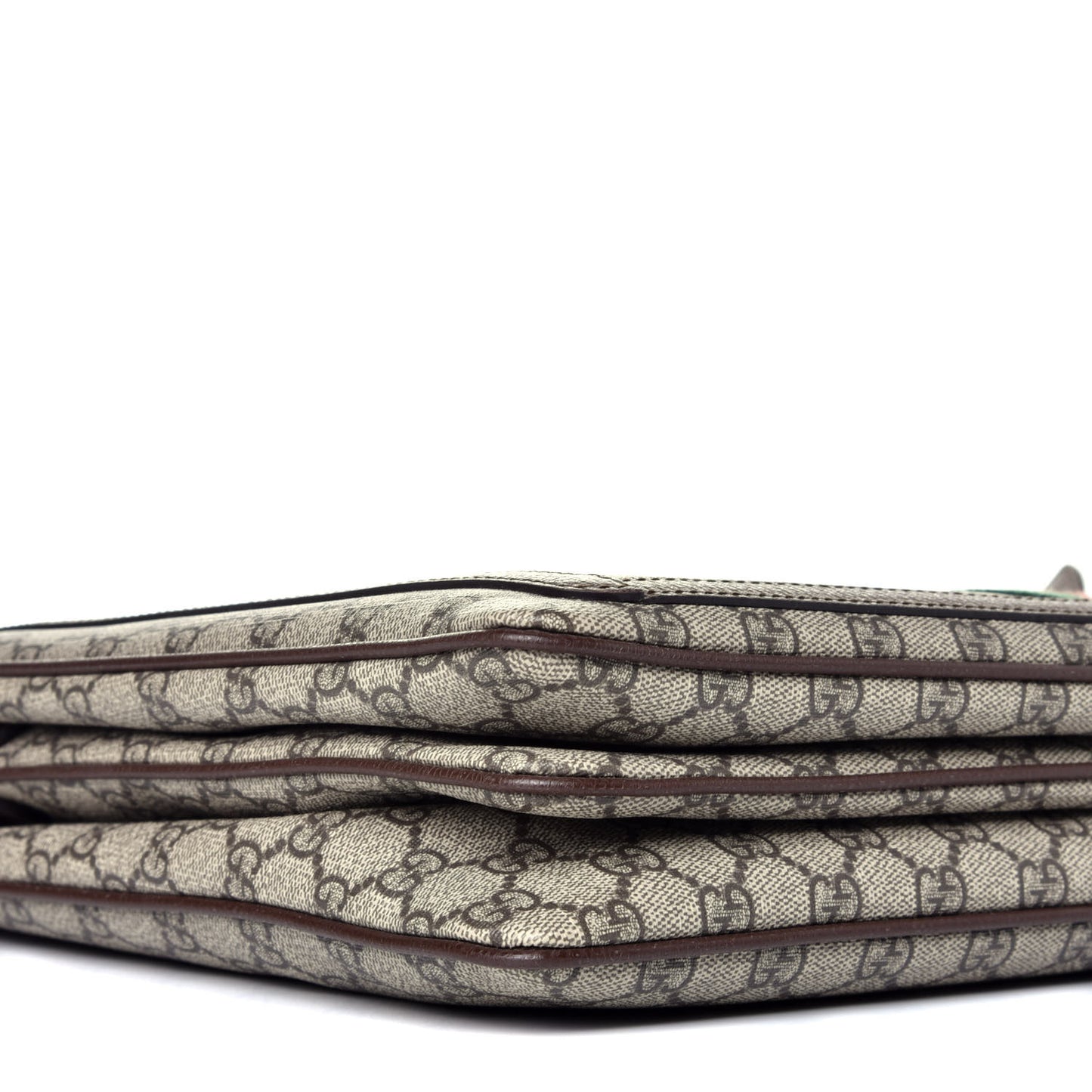 GG Supreme Monogram Web Ophidia Briefcase Beige New Acero