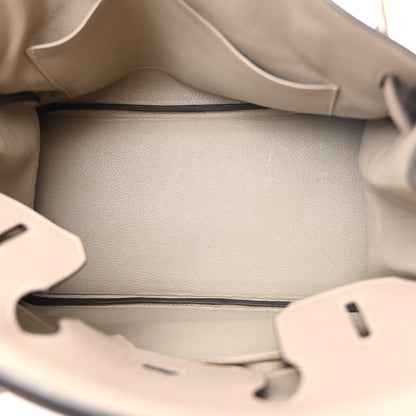 Hermes Togo Birkin 30  Gris Tourterelle 5 of 11