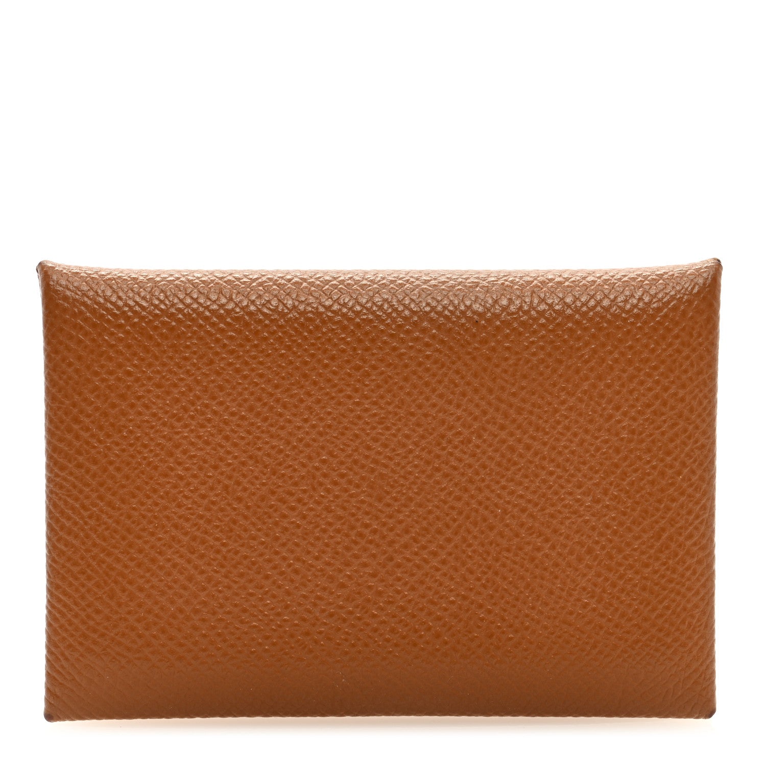 Hermes Epsom Calvi Card Case Gold 1 of 6