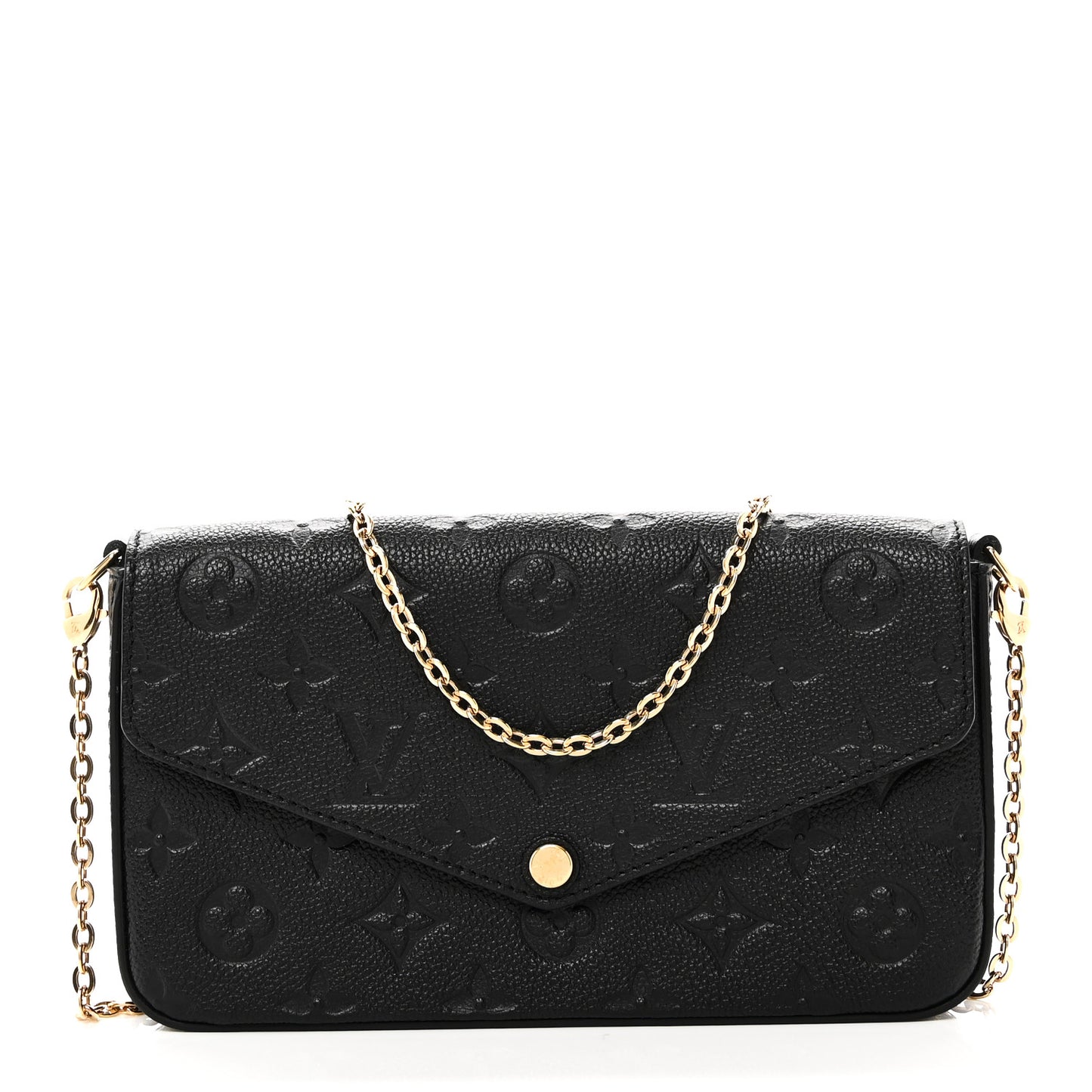 Empreinte Pochette Felicie Chain Wallet Black
