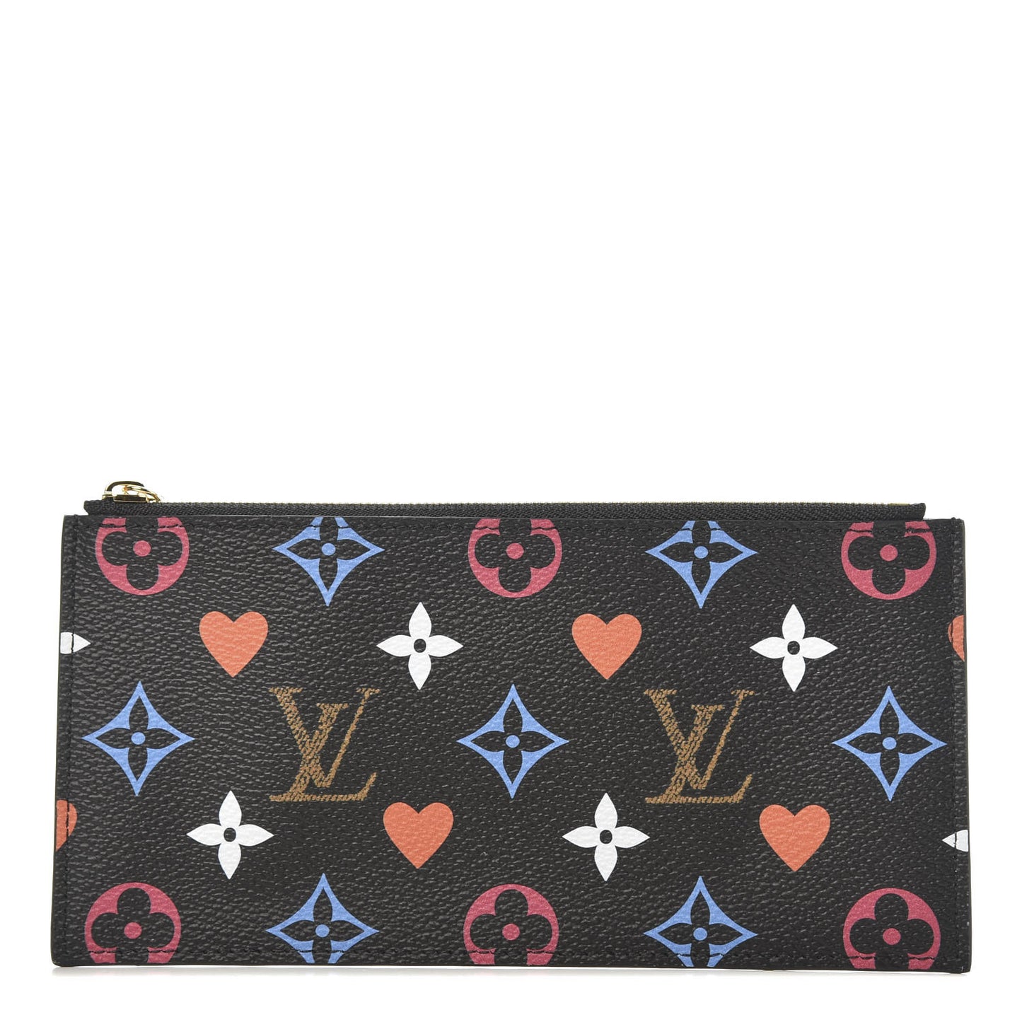 Game On Felicie Chain Wallet Zippered Insert Black