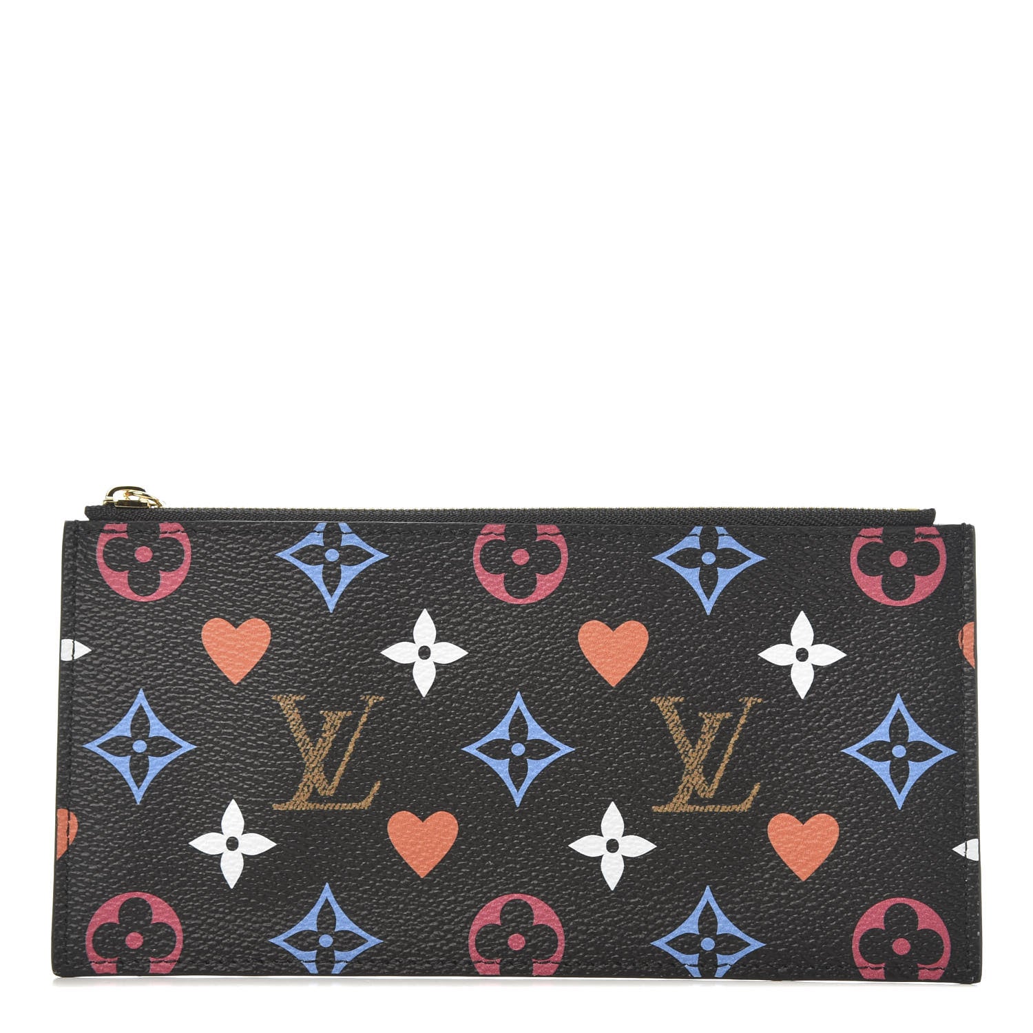 Louis Vuitton Game On Felicie Chain Wallet Zippered Insert Black 1 of 6