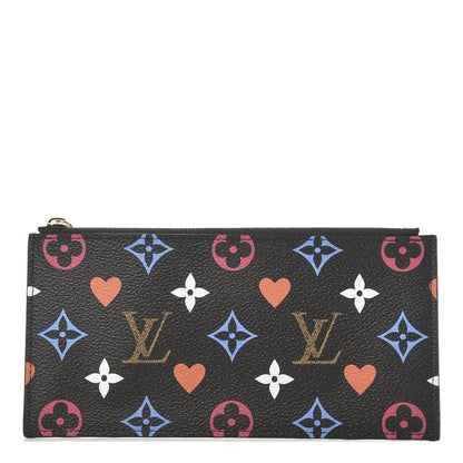 Louis Vuitton Game On Felicie Chain Wallet Zippered Insert Black 1 of 6