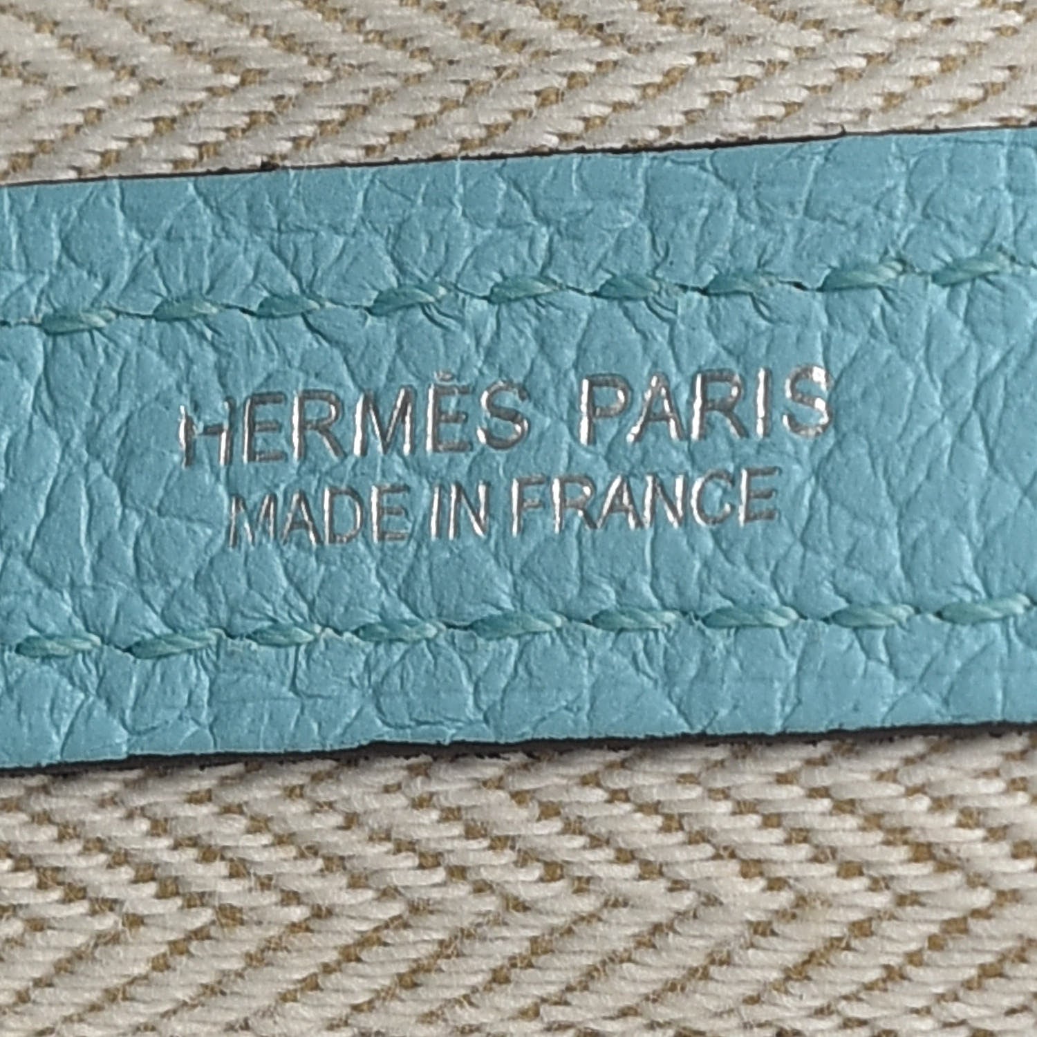 Hermes Vache Country Garden Party 36 MM Bleu Atoll 5 of 10