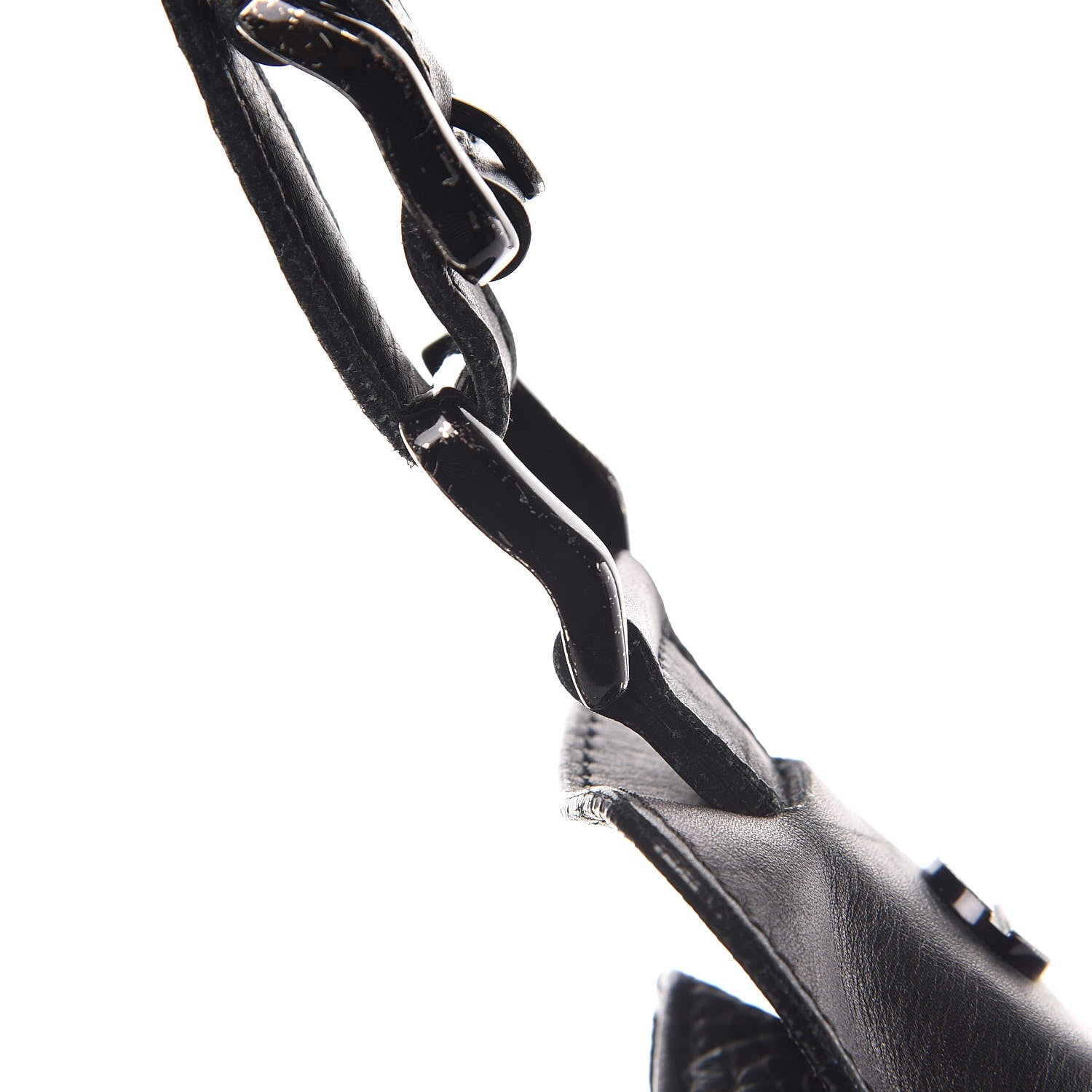 Burberry Calfskin Mason Warrior Studded Hobo Black 13 of 13