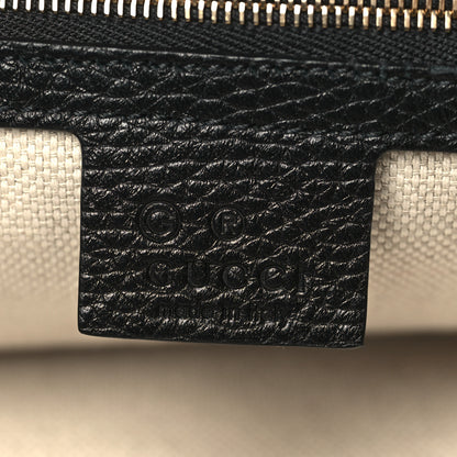 Gucci Pebbled Calfskin Large Soho Hobo Black 5 of 8