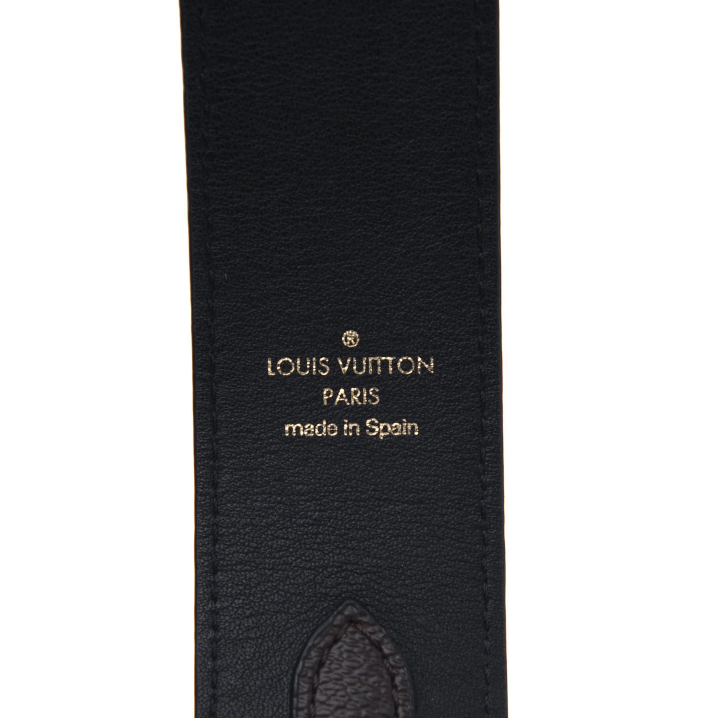 Monogram Bandouliere Shoulder Strap Black