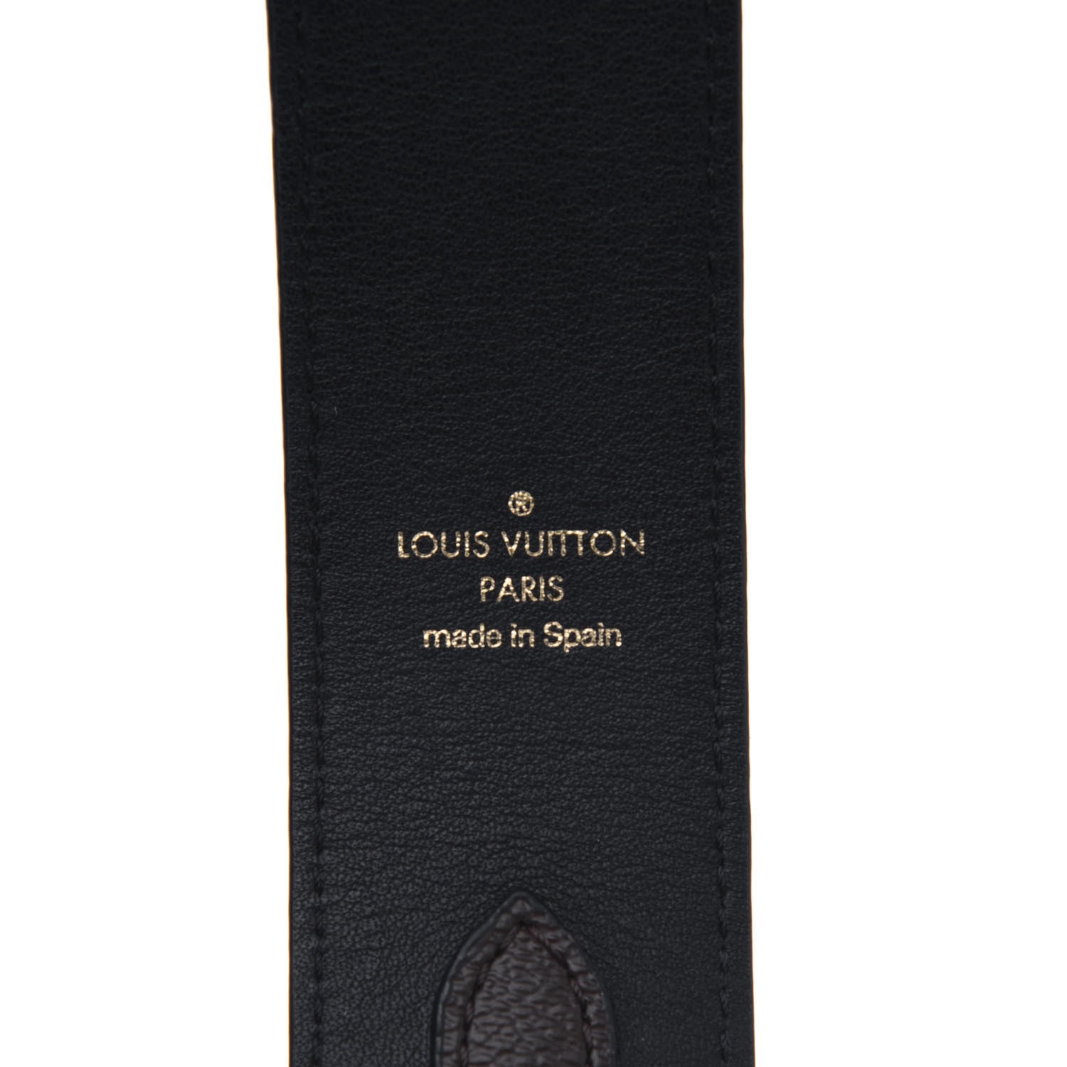 Louis Vuitton Monogram Bandouliere Shoulder Strap Black 4 of 7