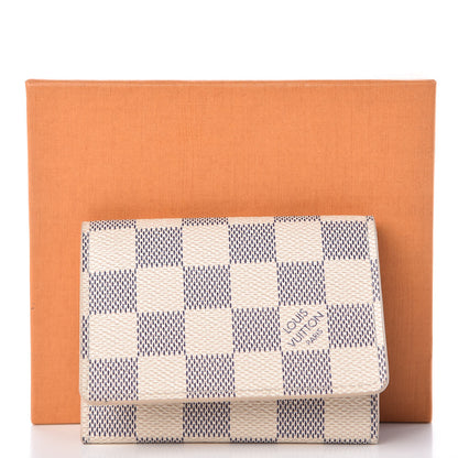 Louis Vuitton Damier Azur Business Card Holder 7 of 7