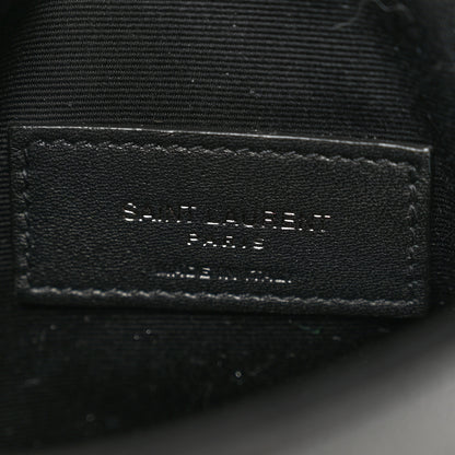 Saint Laurent Grain De Poudre Uptown Baby Pouch Black 6 of 8