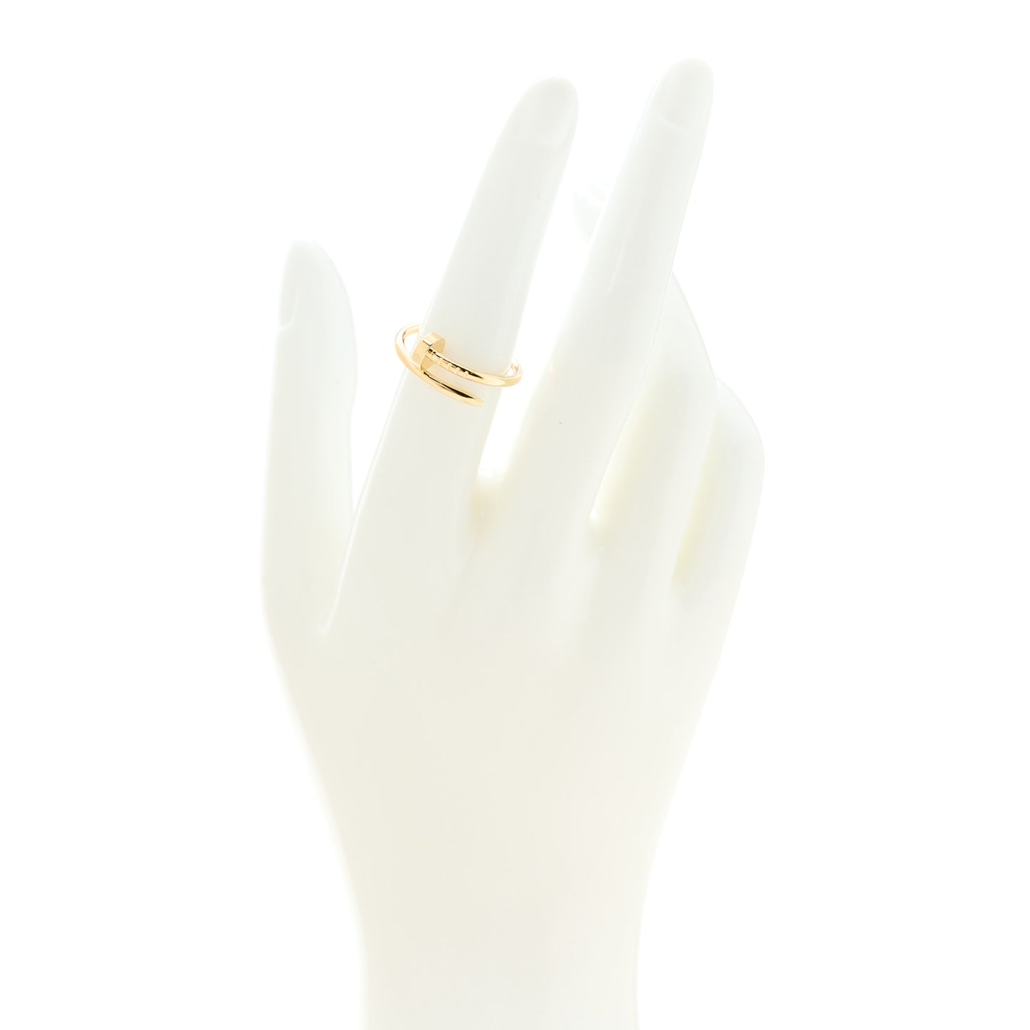 18K Yellow Gold Small Juste Un Clou Ring 52 6