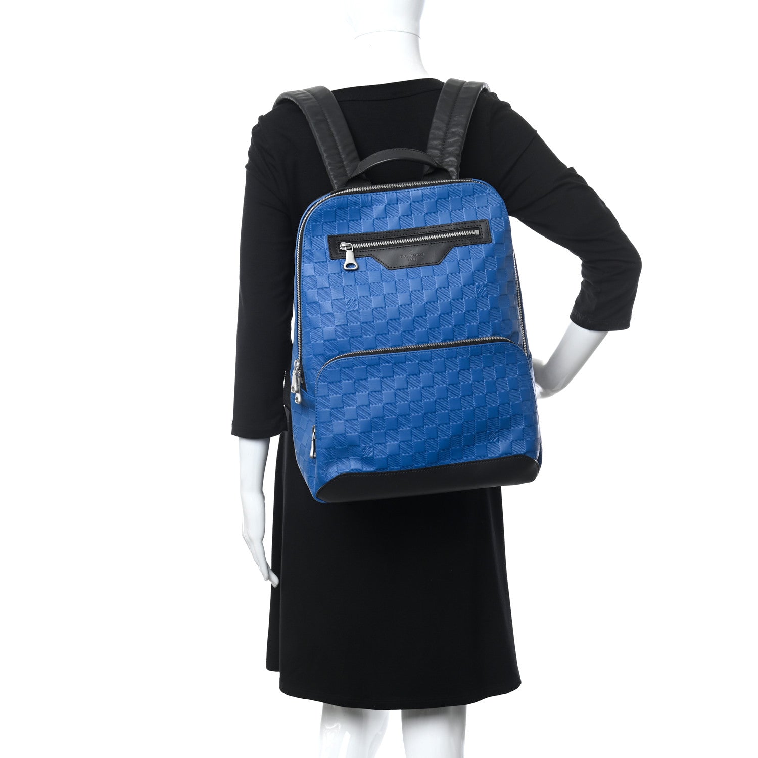 Louis Vuitton Damier Infini Avenue Backpack Neptune 2 of 10