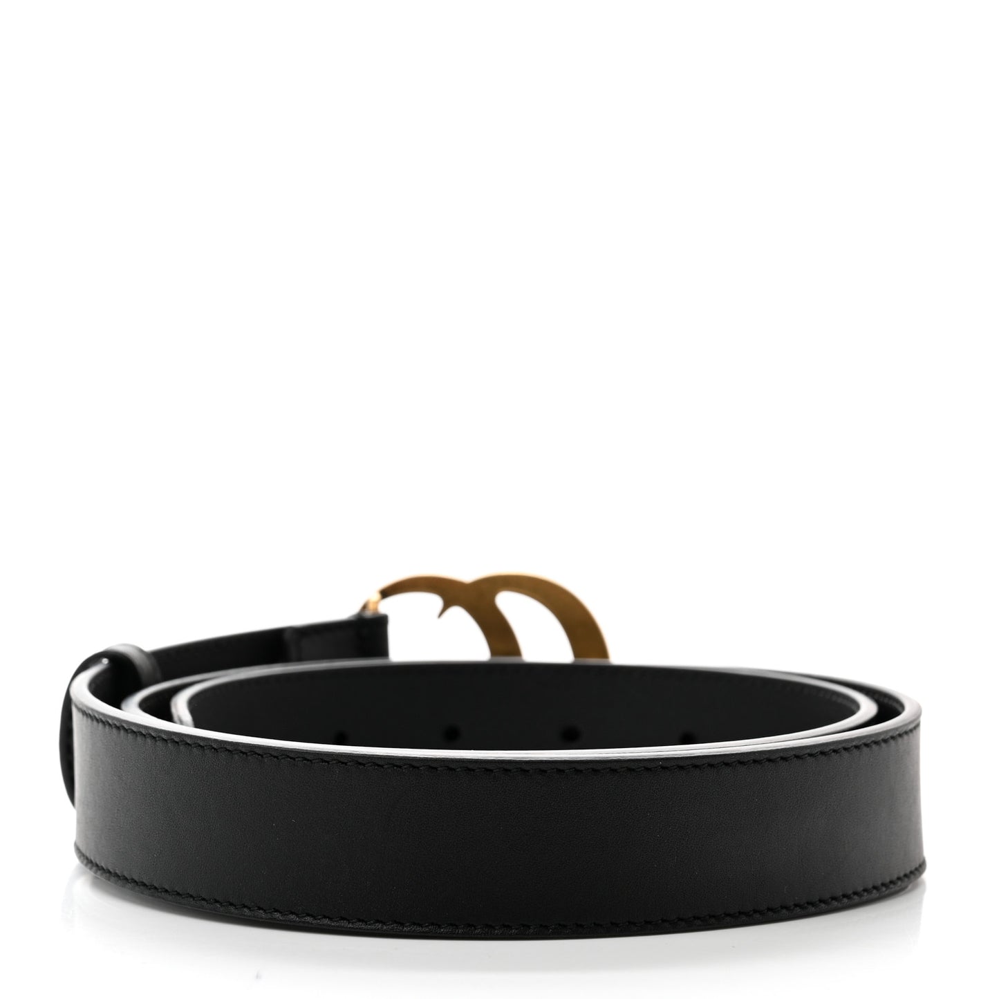 Calfskin Double G 30mm Belt 90 36 Black
