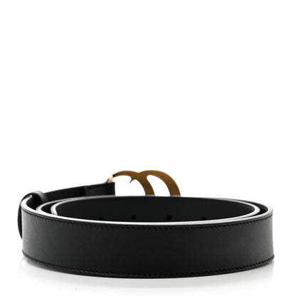 Gucci Calfskin Double G 30mm Belt 90 36 Black 2 of 5