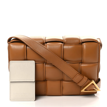 Bottega Veneta Nappa Maxi Intreccio Padded Cassette Crossbody Bag Caramel 2 of 12