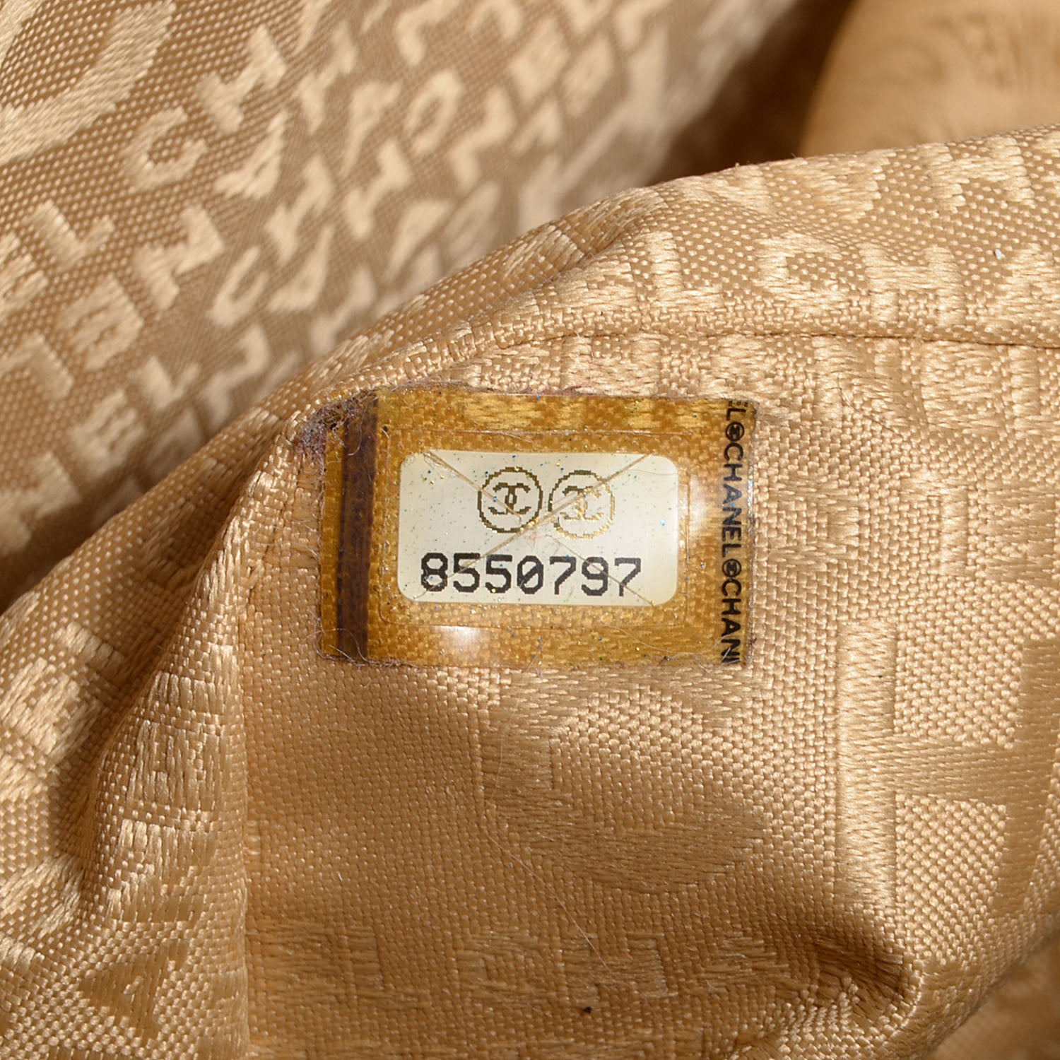 Chanel Caviar Mademoiselle Lock Accordion Flap Brown 7 of 7