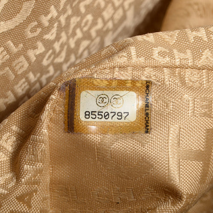 Chanel Caviar Mademoiselle Lock Accordion Flap Brown 7 of 7