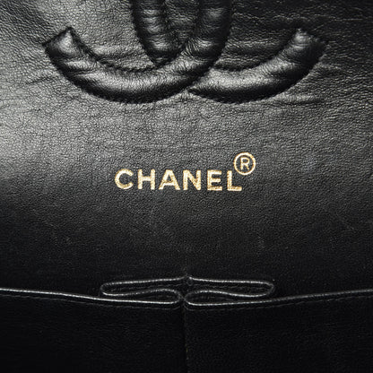 Chanel Patent Quilted Medium Double Flap Black 6 of 18