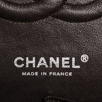 Chanel Caviar Quilted Medium Double Flap Brown 7 of 9