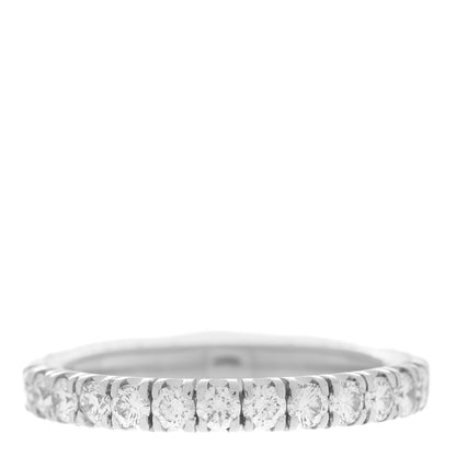 Cartier Platinum Diamond 2.6mm Etincelle de Cartier Wedding Band Ring 49 4.75 3 of 4