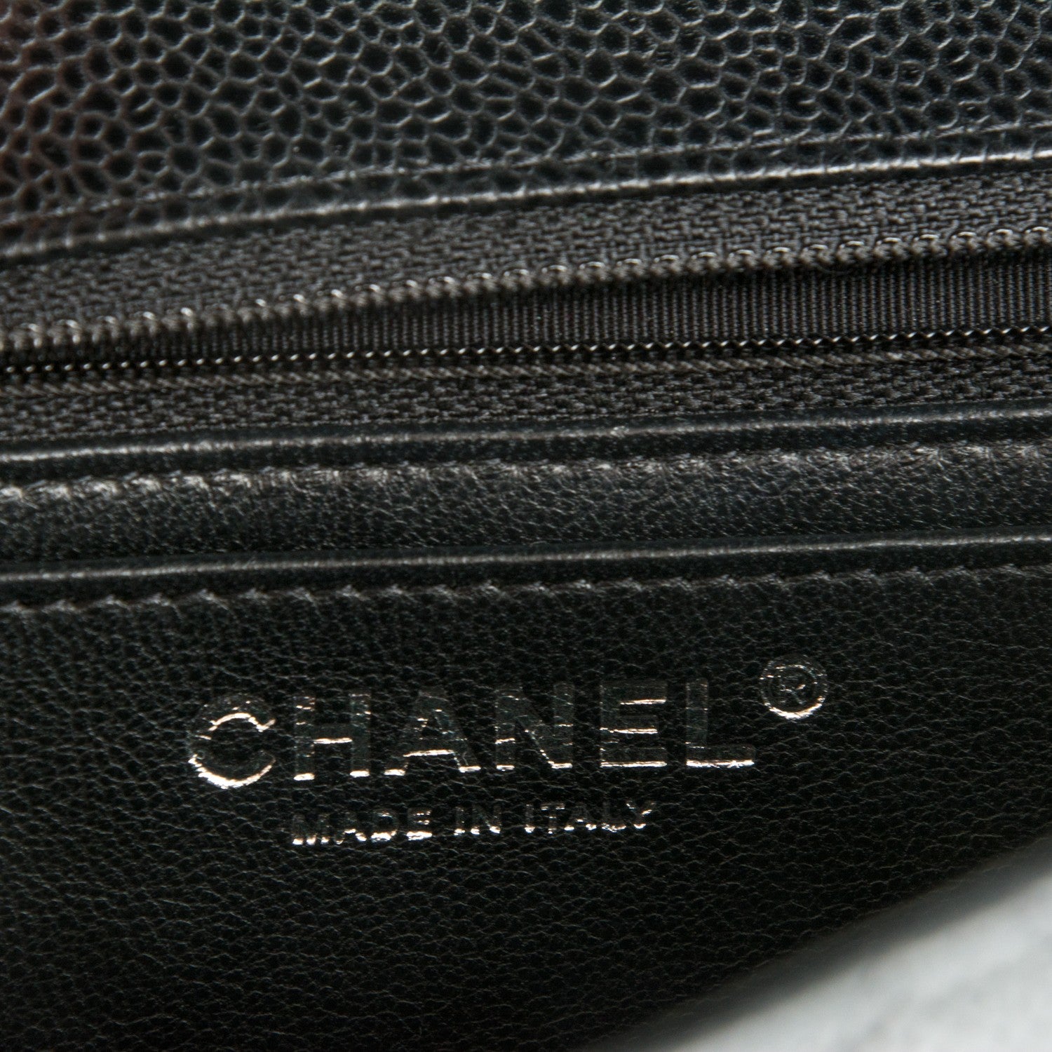 Chanel Caviar Quilted Jumbo Single Flap Black 7 of 8