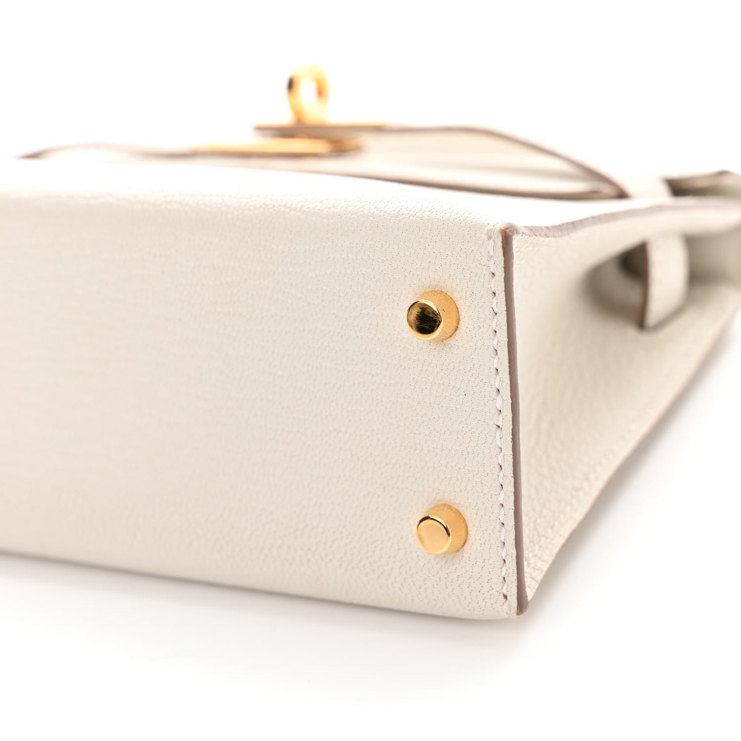 Chevre Mysore Mini Kelly Sellier 20 Mushroom