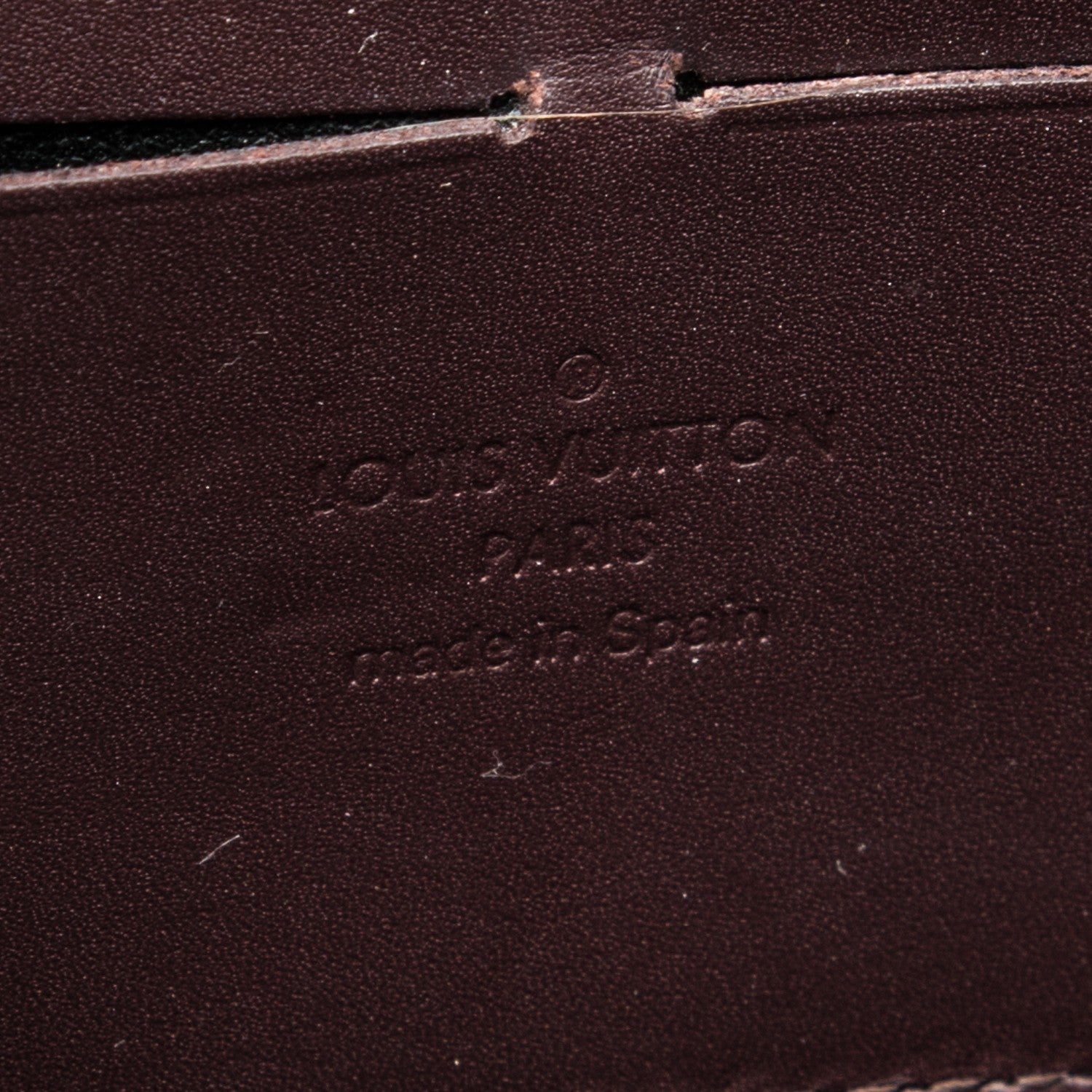 Louis Vuitton Vernis Zippy Wallet Amarante 6 of 6