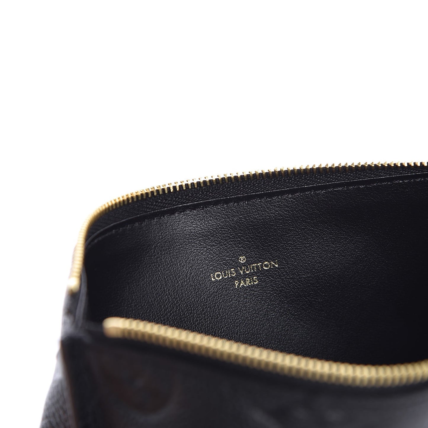 Empreinte Felicie Chain Wallet Zippered Insert Black