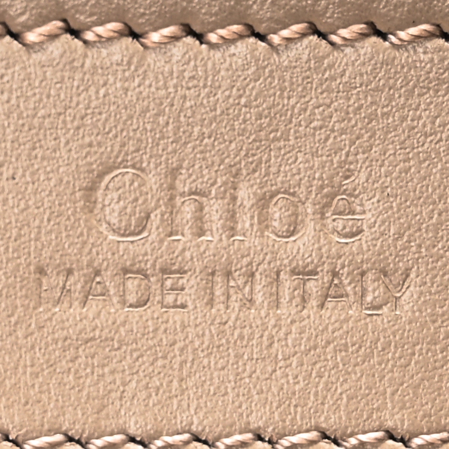 Chloe Calfskin Suede C Clutch With Chain Motty Grey 6 of 10