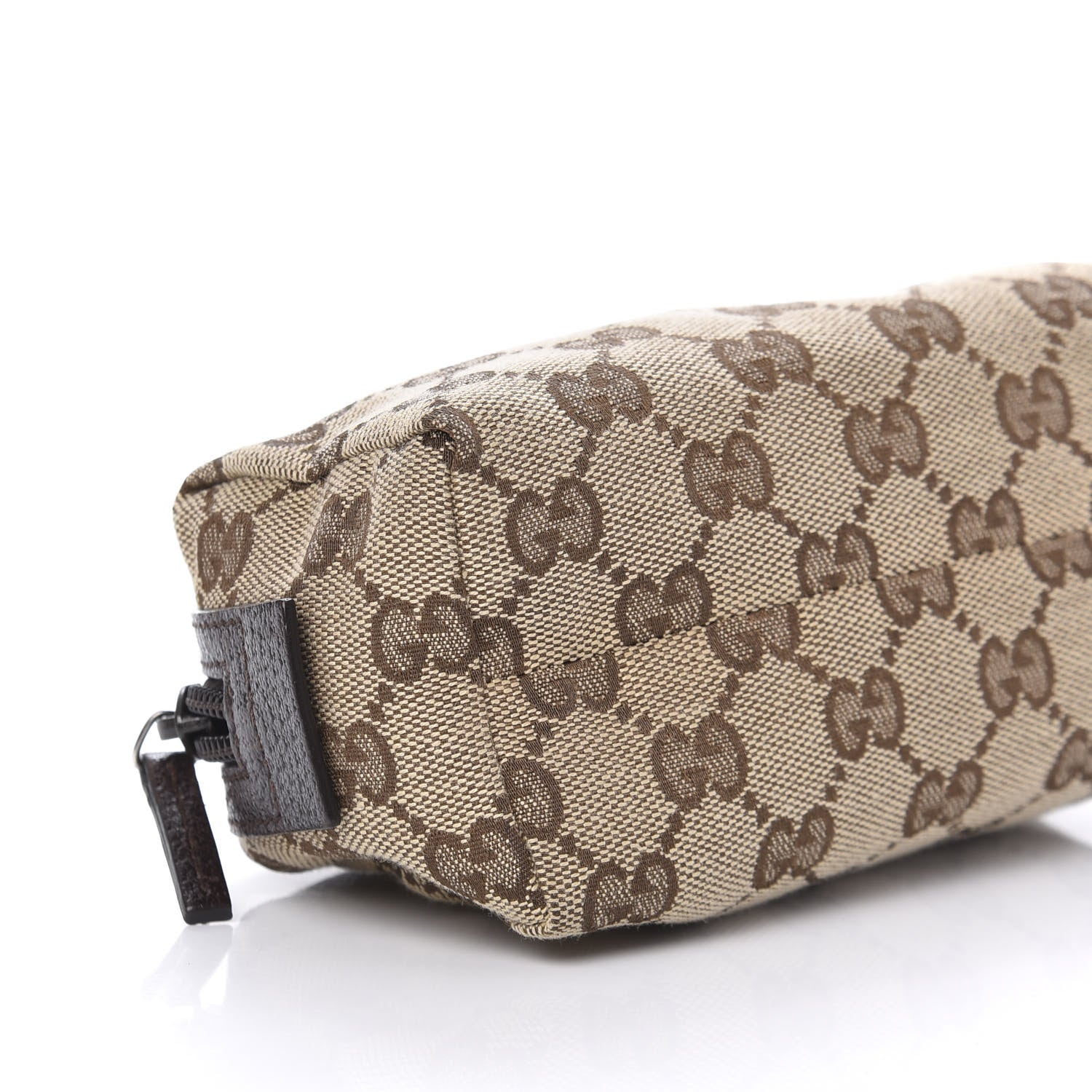Gucci Monogram Small Balthus Cosmetic Case Beige Ebony Cocoa 6 of 10