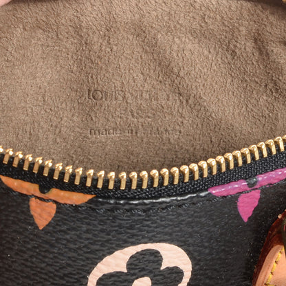 Louis Vuitton Monogram Multicolor Mini Sac HL Speedy Black 6 of 7