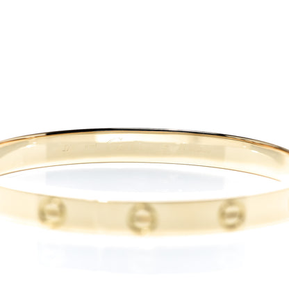 Cartier 18K Yellow Gold LOVE Bracelet 17 5 of 6