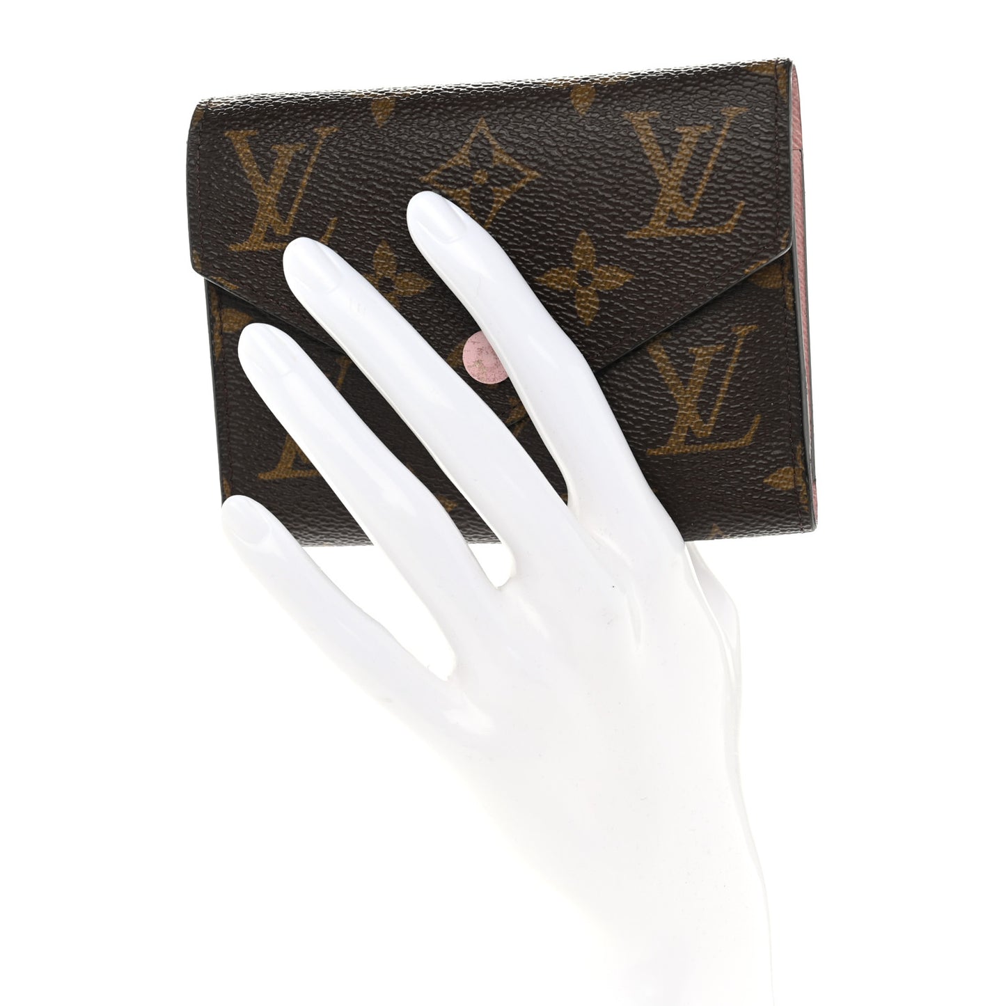 Monogram Victorine Wallet Rose Ballerine