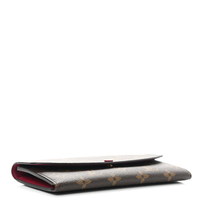 Louis Vuitton Monogram Emilie Wallet Fuchsia 4 of 7