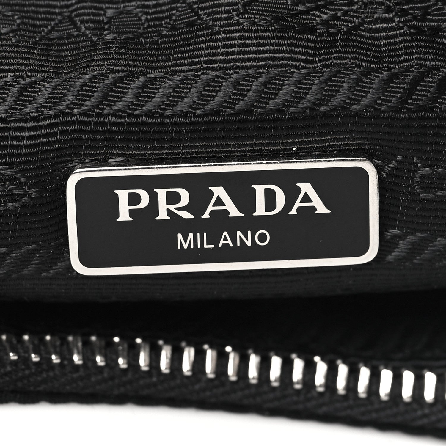 Prada Nylon Re-Edition 2005 Shoulder Bag Black 6 of 10