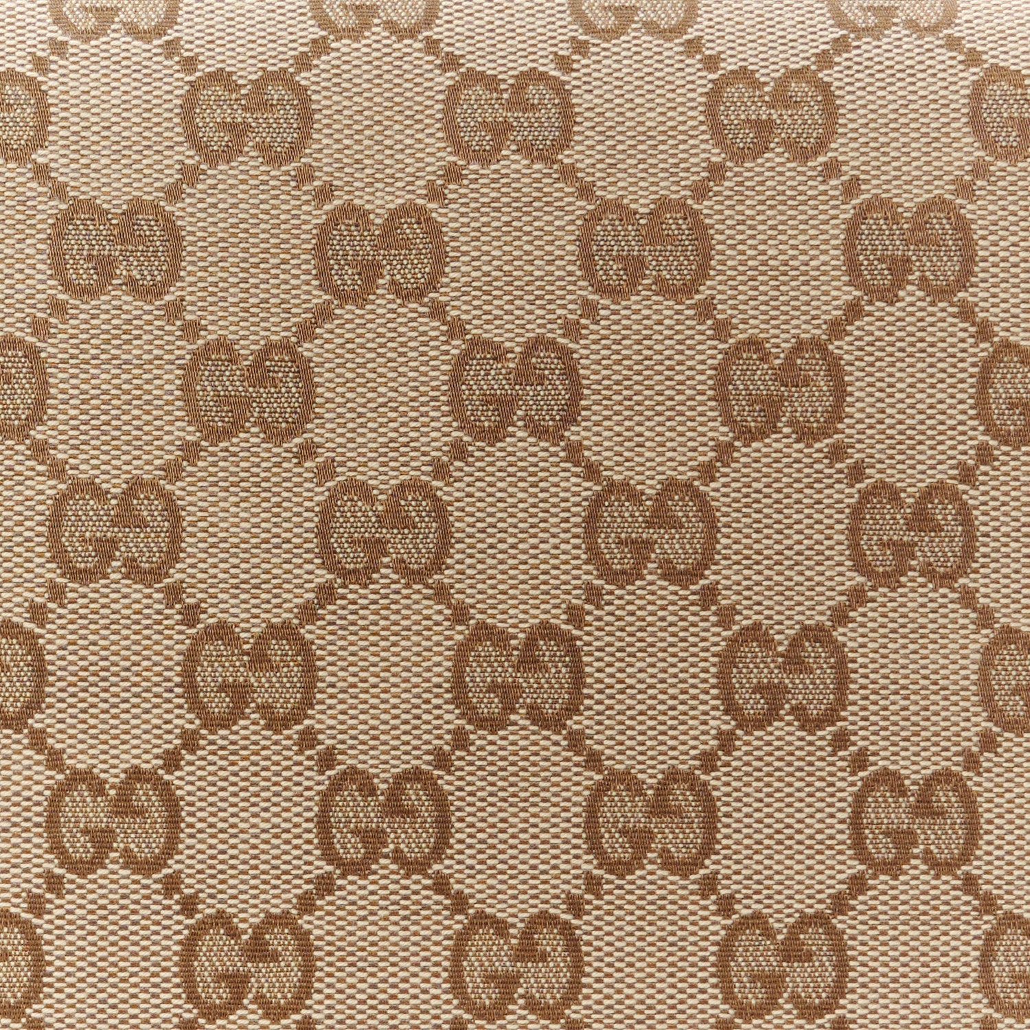 Gucci Monogram Flap Messenger Bag Beige Dark Brown 11 of 13