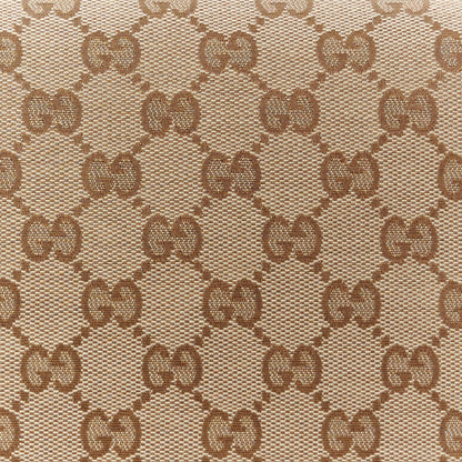 Gucci Monogram Flap Messenger Bag Beige Dark Brown 11 of 13