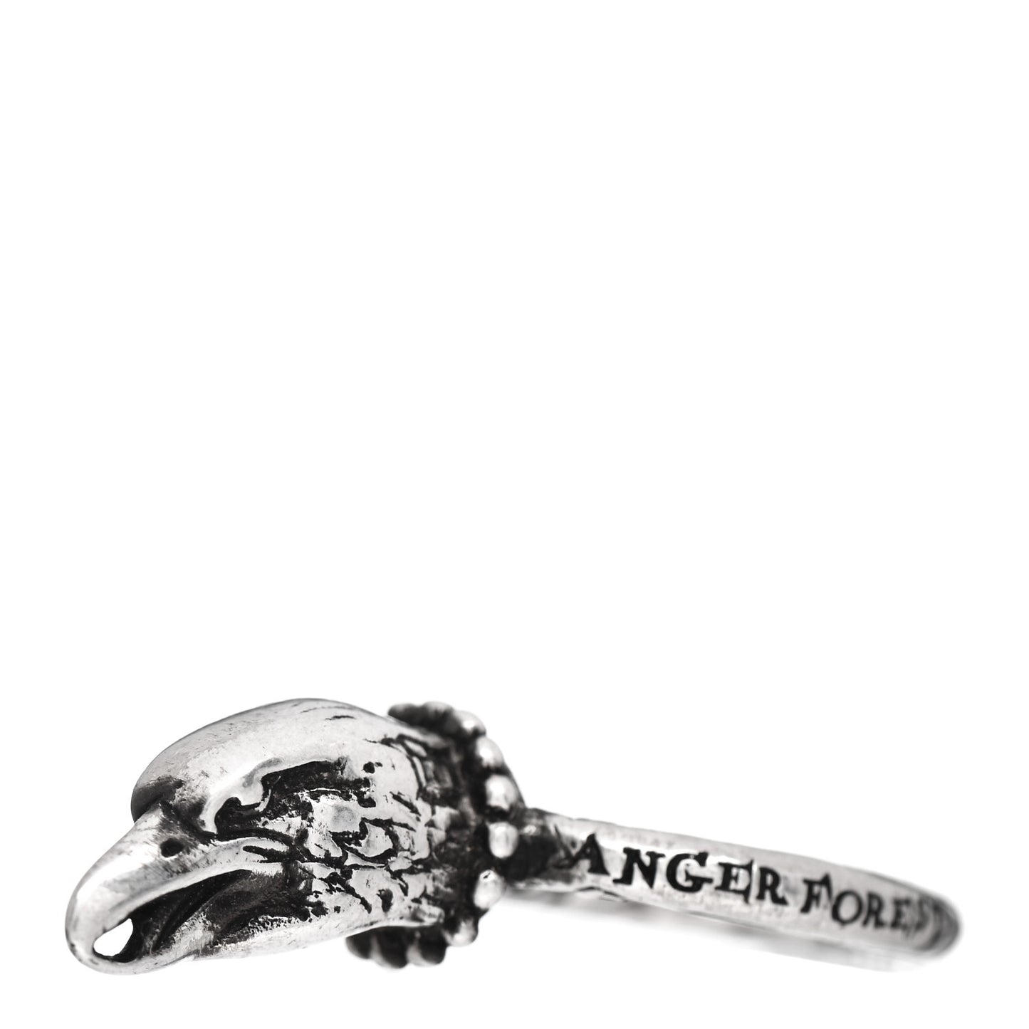 Sterling Silver Anger Forest Eagle Head Ring 55 7.25